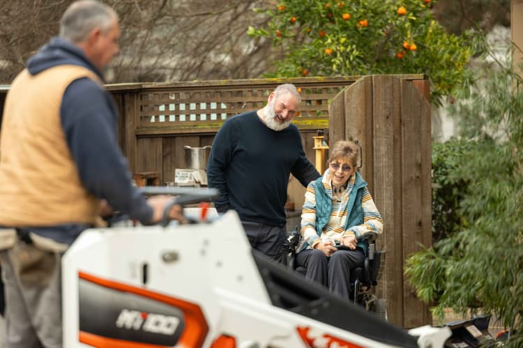 Bobcat Transforms Backyard Into an Accessible Paradise