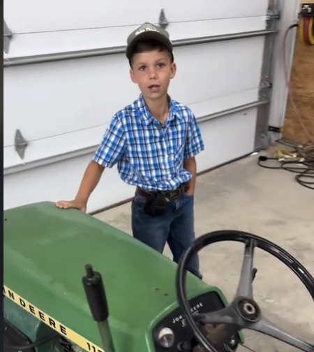 John Deere Names Viral Sensation Jackson Laux as 'Chief Tractor Kid'