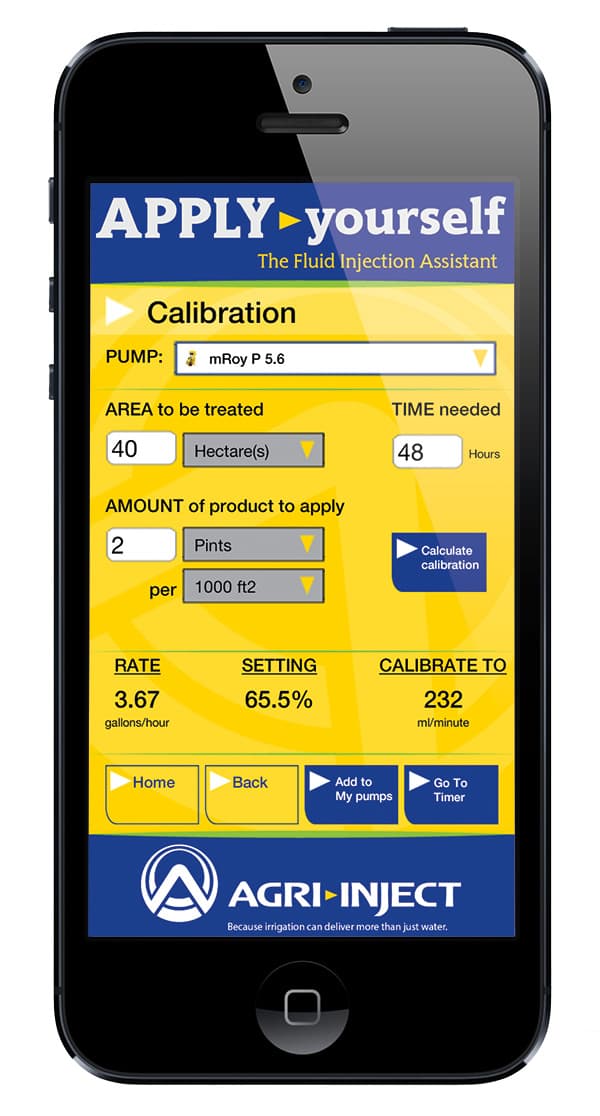 Agri-Inject Introduces the Chemigation App for Simplified Pump Selection and Management