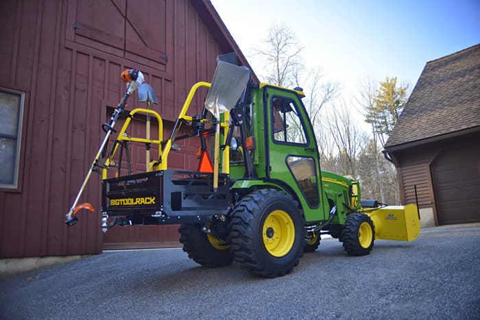 BigToolRack Offers Versatile Tractor Storage