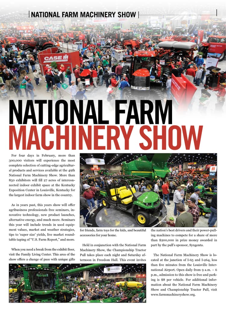 National Farm Machinery Show