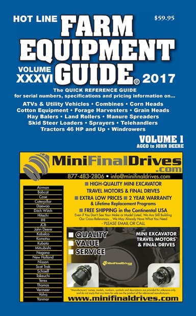 Farm Equipment Guide 2017