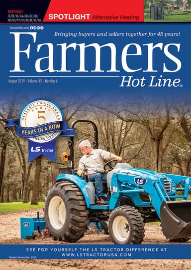 Farmers Hot Line Northeast August 2019