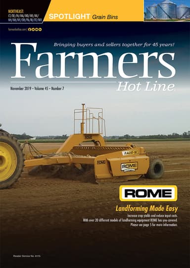 Farmers Hot Line Northeast November 2019