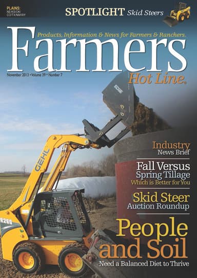 Farmers Hot Line Plains November 2013