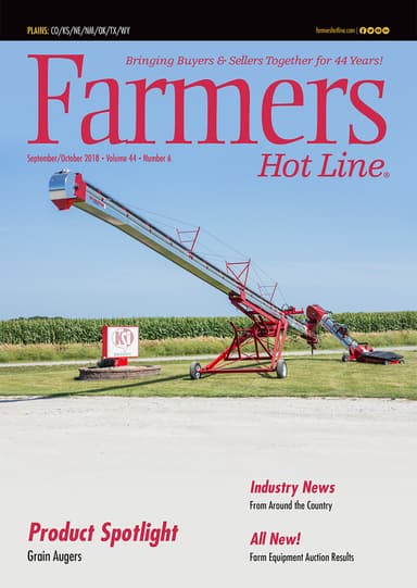 Farmers Hot Line Plains September/October 2018