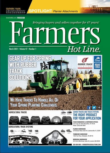 Farmers Hot Line Southern/Plains March 2021