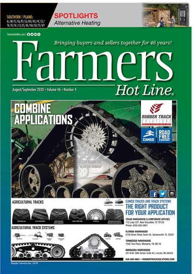 Farmers Hot Line Southern/Plains August/September 2020