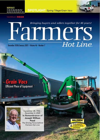 Farmers Hot Line Northeast December/January 2021