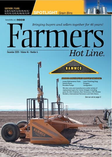 Farmers Hot Line Southern/Plains December 2020