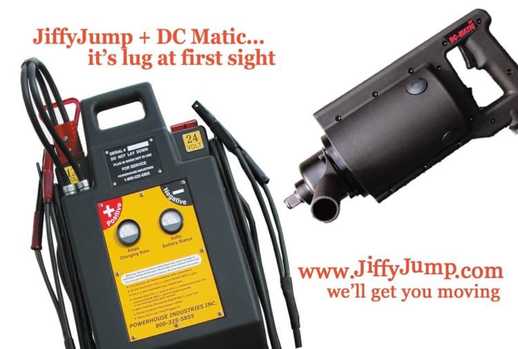 DC-Matic Model 900 Impact Wrench Now Available Through JiffyJump