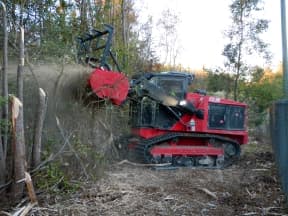 Fecon Adds FTX128R Rubber Tracked Mulcher to FTX Tractor Line