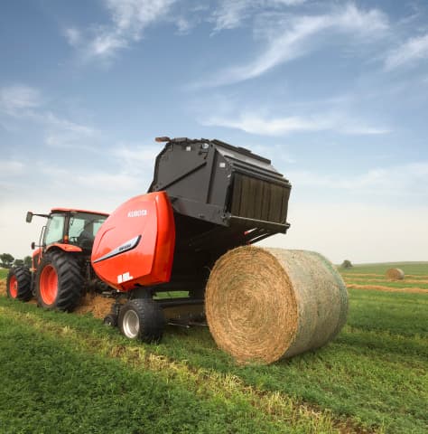 Kubota’s Latest Round Baler Designed for Dairy, Cattle Producers 