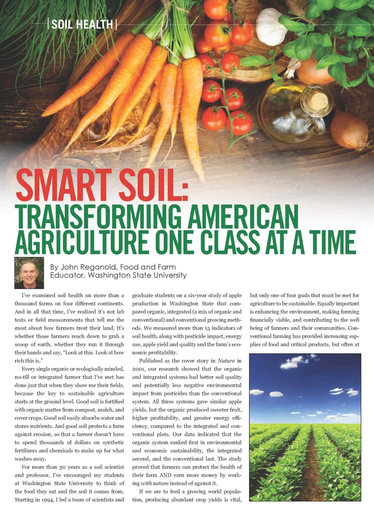 Smart Soil: Transforming American Agriculture One Class at a Time