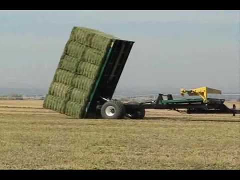 Mil-Stak Mid-size bale unloader