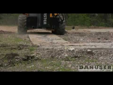 Danuser SkidLoader Concrete Slab Blaster