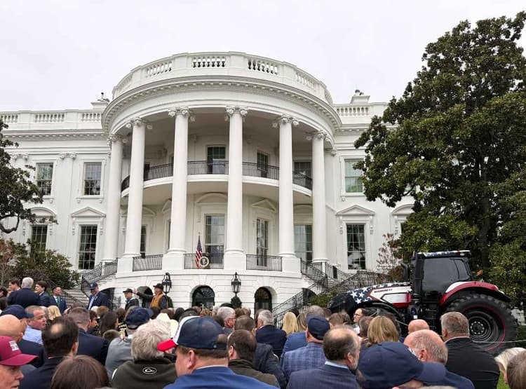 Case IH Showcases Heartland Magnum Tractor at White House Event